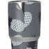 Black and White Pineapples Yeti 30oz Rambler Tumbler Skin