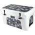 Black and White Pineapples YETI Tundra 45 Hard Cooler Skin