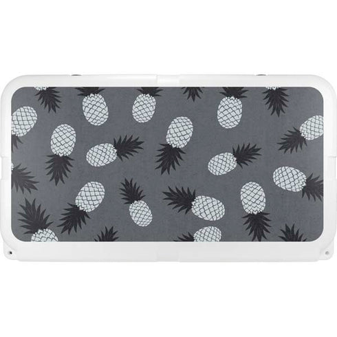 Black and White Pineapples YETI Tundra 65 Hard Cooler Skin