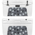 Black and White Pineapples YETI Tundra 65 Hard Cooler Skin