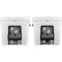 Black and White Pineapples YETI Tundra 65 Hard Cooler Skin
