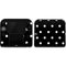 Black and White Polka Dots Nintendo 2DS Skin