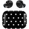 Black and White Polka Dots Amazon Echo Buds Skin