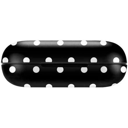 Black and White Polka Dots Amazon Echo Buds Skin