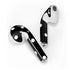Black and White Polka Dots Apple AirPods 2 Skin
