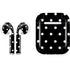Black and White Polka Dots Apple AirPods Skin
