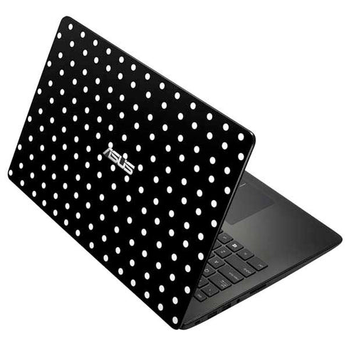Black and White Polka Dots Asus X502CA 15.6 Skin