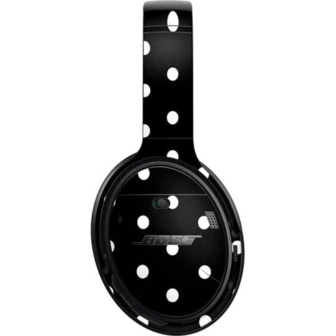 Black and White Polka Dots Bose QuietComfort 35 II Headphones Skin