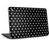 Black and White Polka Dots HP Chromebook Skin