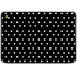 Black and White Polka Dots HP Chromebook Skin