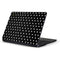 Black and White Polka Dots Samsung Chromebook Skin