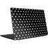Black and White Polka Dots Dell Vostro Skin