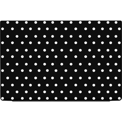 Black and White Polka Dots Dell Vostro Skin