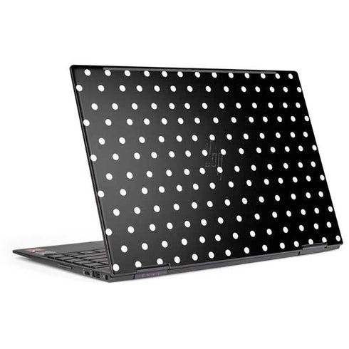 Black and White Polka Dots HP Envy Skin