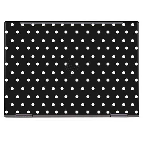 Black and White Polka Dots HP Envy Skin
