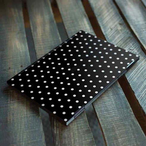 Black and White Polka Dots HP Envy Skin