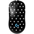 Black and White Polka Dots G Pro Wireless Gaming Mouse Skin