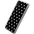 Black and White Polka Dots Galaxy A10e Clear Case