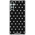 Black and White Polka Dots Galaxy A13 5G Clear Case