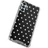 Black and White Polka Dots Galaxy A13 5G Clear Case