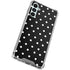 Black and White Polka Dots Galaxy A15 5G Clear Case