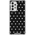 Black and White Polka Dots Galaxy A53 5G Clear Case