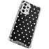 Black and White Polka Dots Galaxy A53 5G Clear Case