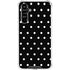 Black and White Polka Dots Galaxy A54 5G Clear Case