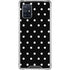 Black and White Polka Dots Galaxy A71 5G Clear Case