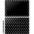 Black and White Polka Dots Galaxy Book 12in Skin