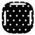 Black and White Polka Dots Galaxy Buds Pro Skin