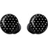 Black and White Polka Dots Galaxy Buds Skin