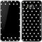 Black and White Polka Dots Galaxy J3 Skin