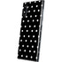 Black and White Polka Dots Galaxy Note 10 Plus Skin