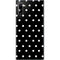 Black and White Polka Dots Galaxy Note 10 Skin