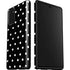 Black and White Polka Dots Galaxy Note20 5G Pro Case