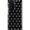 Black and White Polka Dots Galaxy Note20 Ultra 5G Lite Case