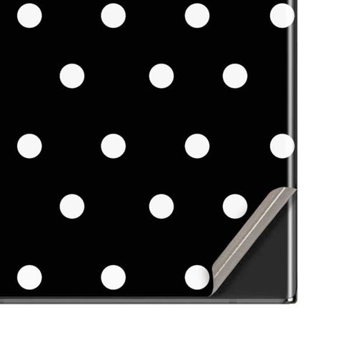 Black and White Polka Dots Galaxy Note20 Ultra 5G Skin
