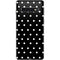 Black and White Polka Dots Galaxy S10 Skin