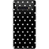 Black and White Polka Dots Galaxy S10 Skin
