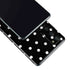 Black and White Polka Dots Galaxy S20 Fan Edition Skin