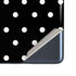 Black and White Polka Dots Galaxy S20 Fan Edition Skin