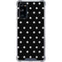 Black and White Polka Dots Galaxy S20 FE Clear Case