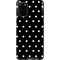 Black and White Polka Dots Galaxy S20 Plus Pro Case
