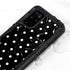 Black and White Polka Dots Galaxy S20 Plus Waterproof Case