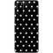 Black and White Polka Dots Galaxy S20 Skin