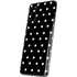 Black and White Polka Dots Galaxy S20 Skin
