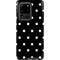 Black and White Polka Dots Galaxy S20 Ultra 5G Pro Case