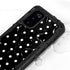 Black and White Polka Dots Galaxy S20 Waterproof Case