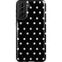 Black and White Polka Dots Galaxy S21 FE Pro Case